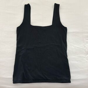 A&F seamless square neck tuckable tank top